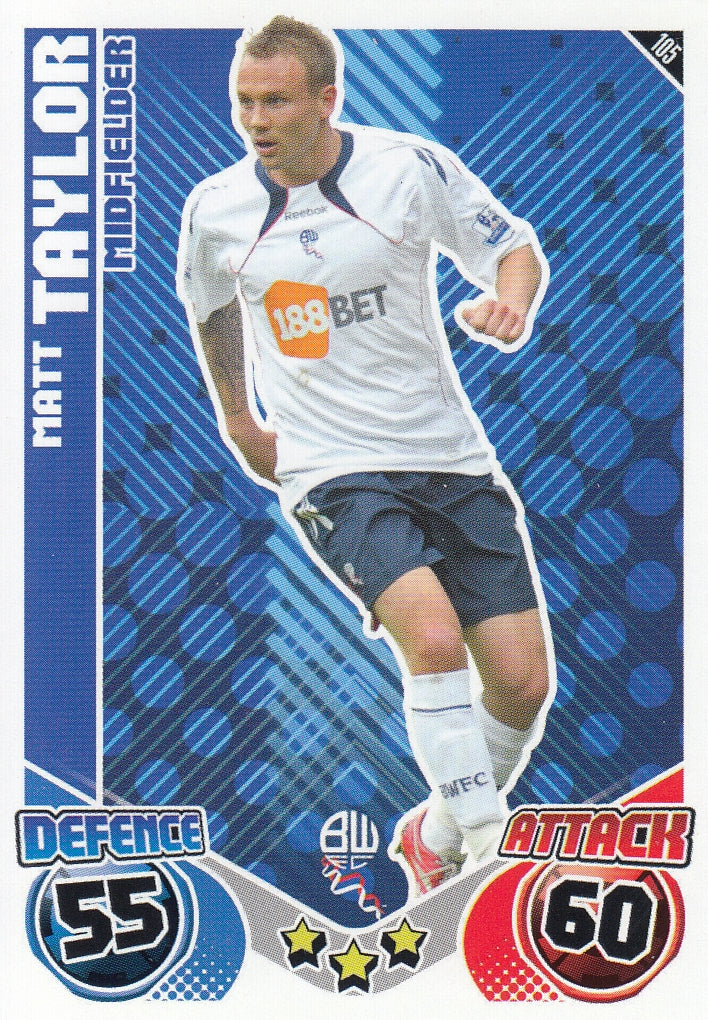 105. MATT TAYLOR - BOLTON WANDERERS