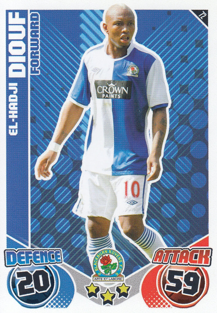 072. EL-HADJI DIOUF - BLACKBURN ROVERS