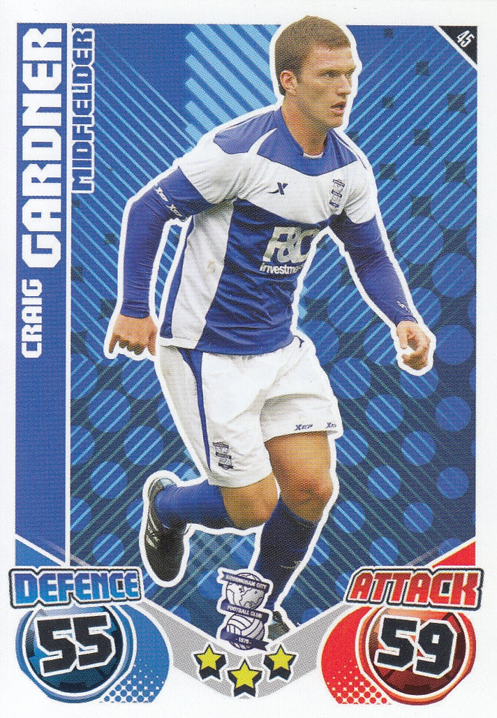 045. CRAIG GARDNER - BIRMINGHAM CITY