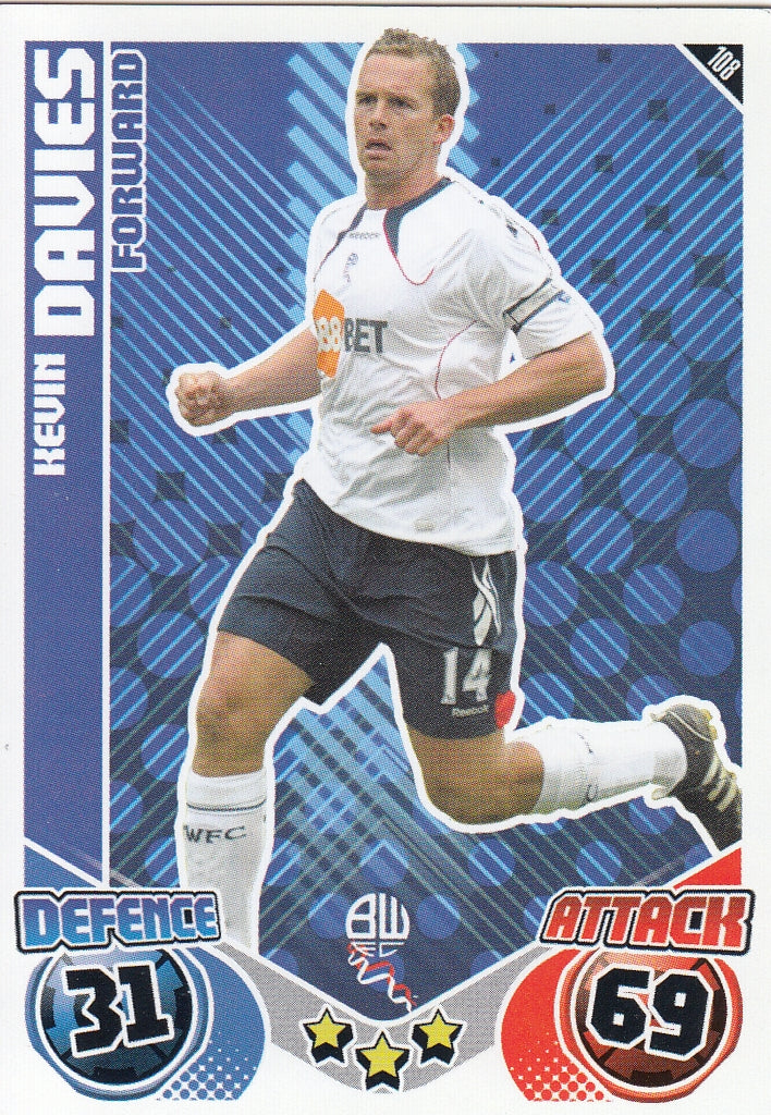 108. KEVIN DAVIES - BOLTON WANDERERS