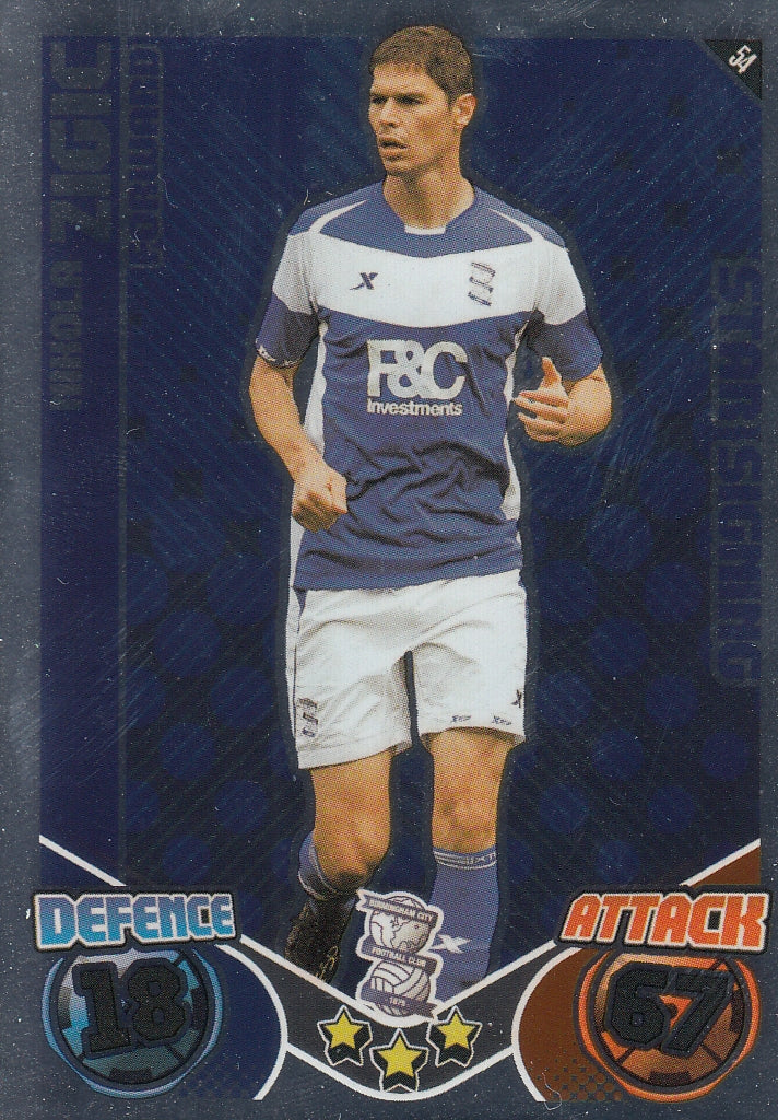054. NIKOLA ZIGIC - BIRMINGHAM CITY - STAR SIGNING
