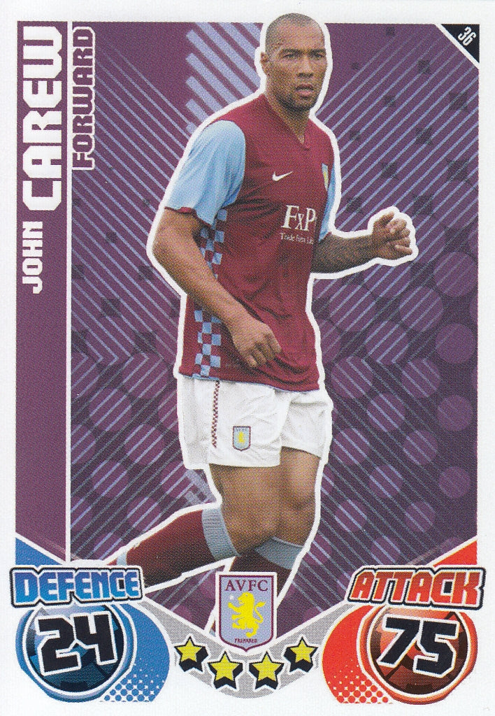036. JOHN CAREW - ASTON VILLA