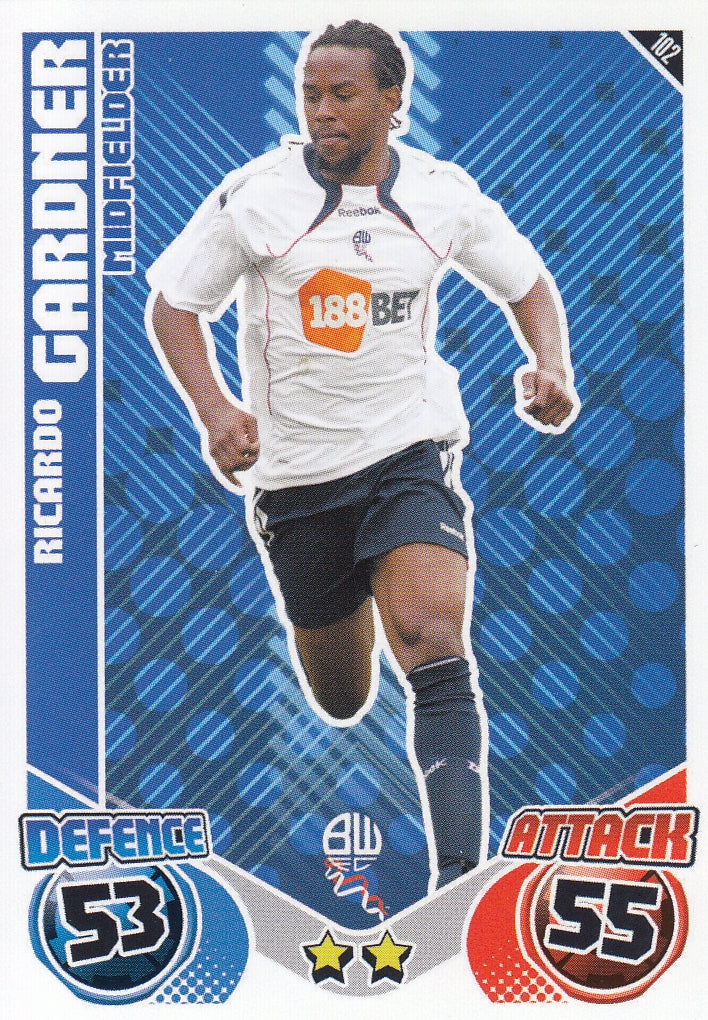 102. RICARDO GARDNER - BOLTON WANDERERS