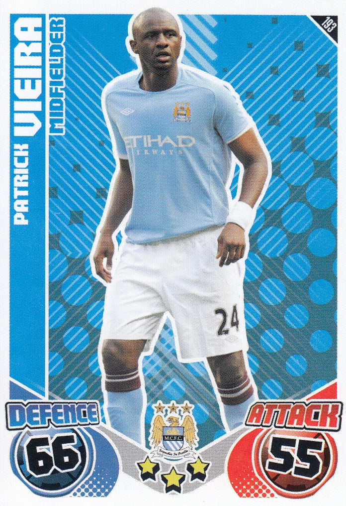 193. PATRICK VIEIRA - MANCHESTER CITY
