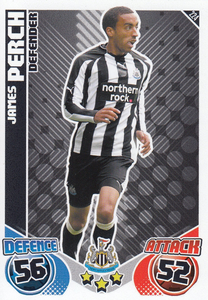 224. JAMES PERCH - NEWCASTLE UNITED