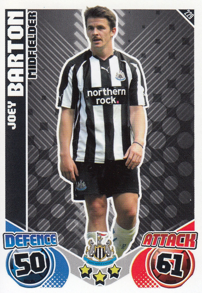 229. JOEY BARTON - NEWCASTLE UNITED