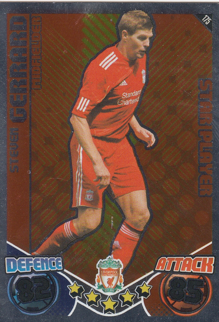 175. STEVEN GERRARD - LIVERPOOL - STAR PLAYER