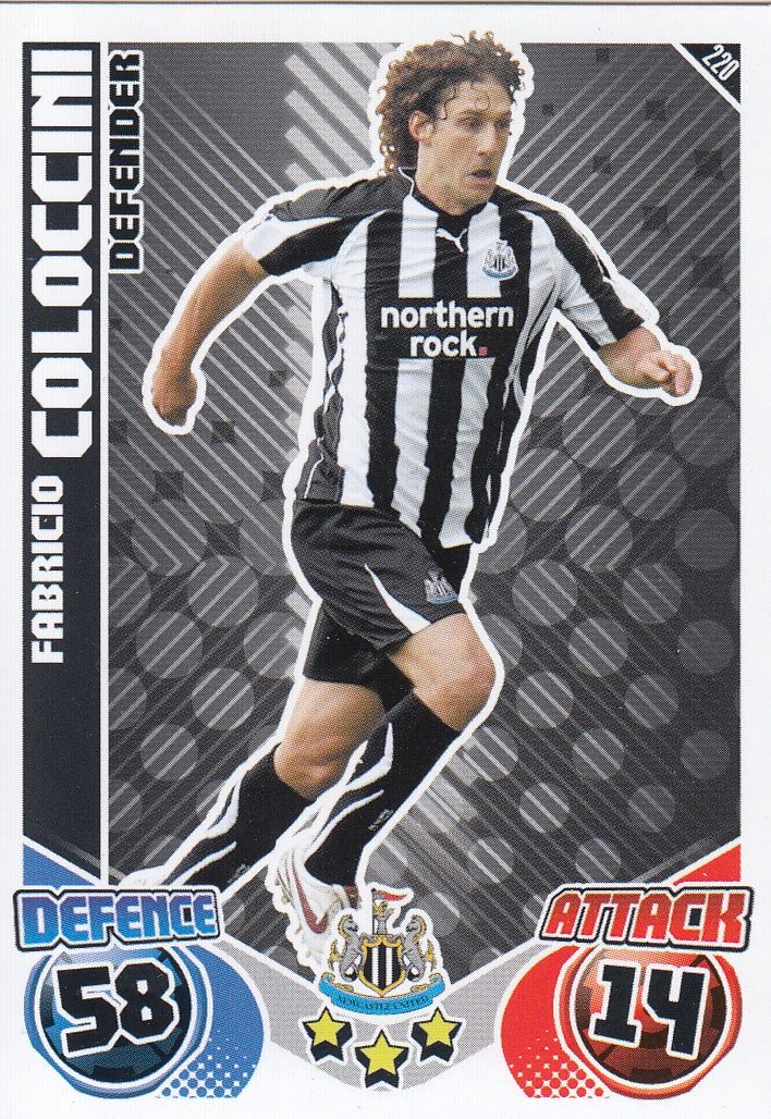220. FABRICIO COLOCCINI - NEWCASTLE UNITED