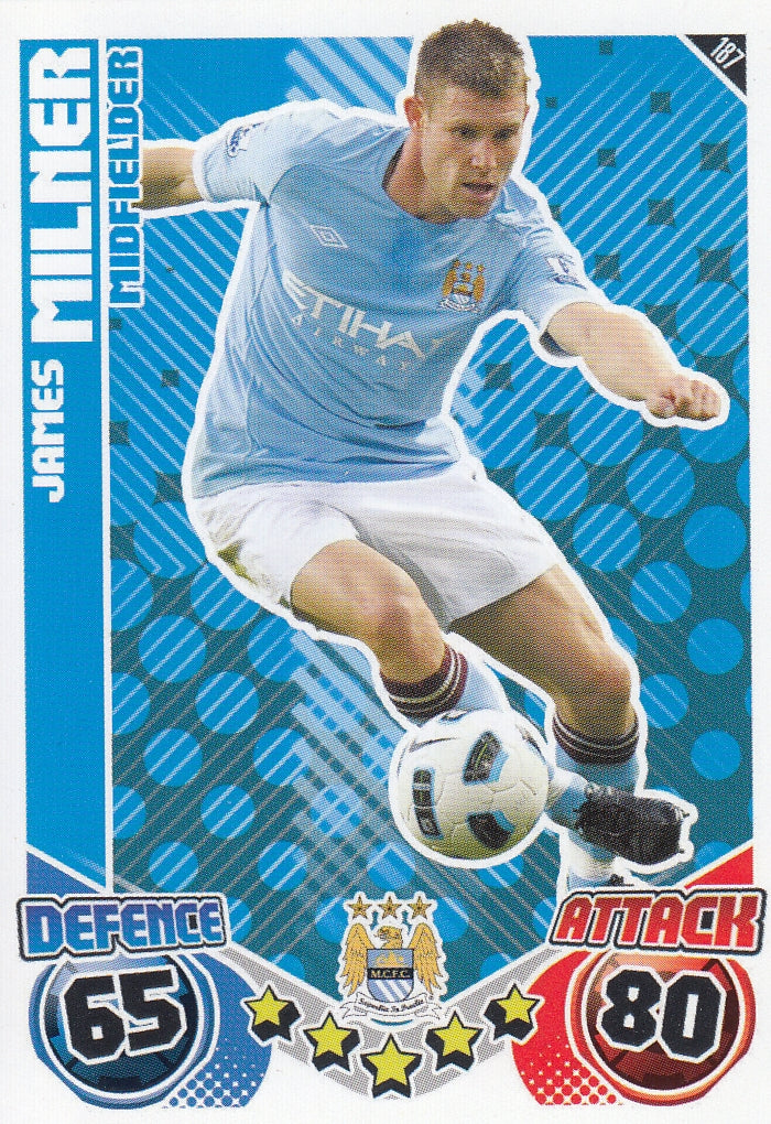 187. JAMES MILNER - MANCHESTER CITY