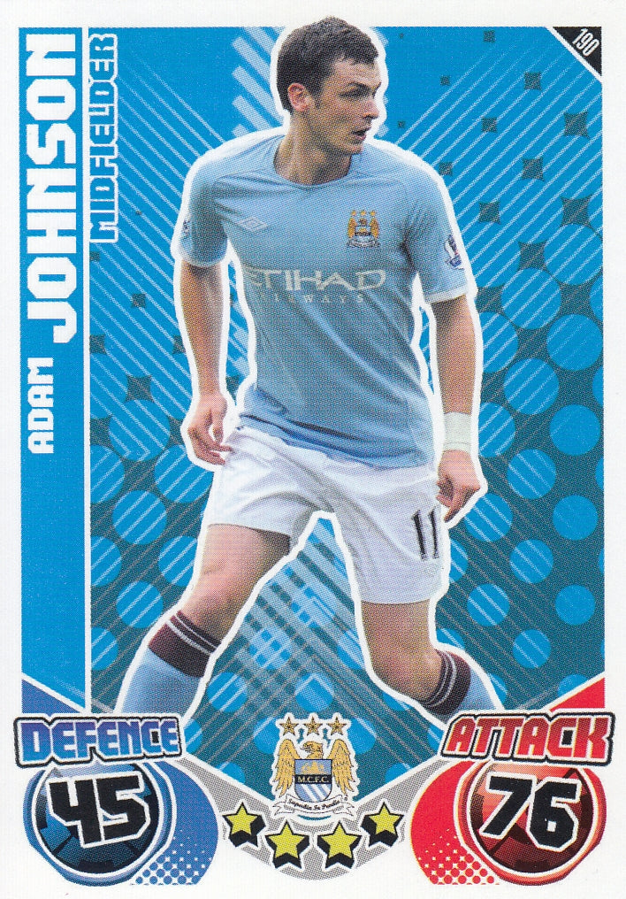 190. ADAM JOHNSON - MANCHESTER CITY