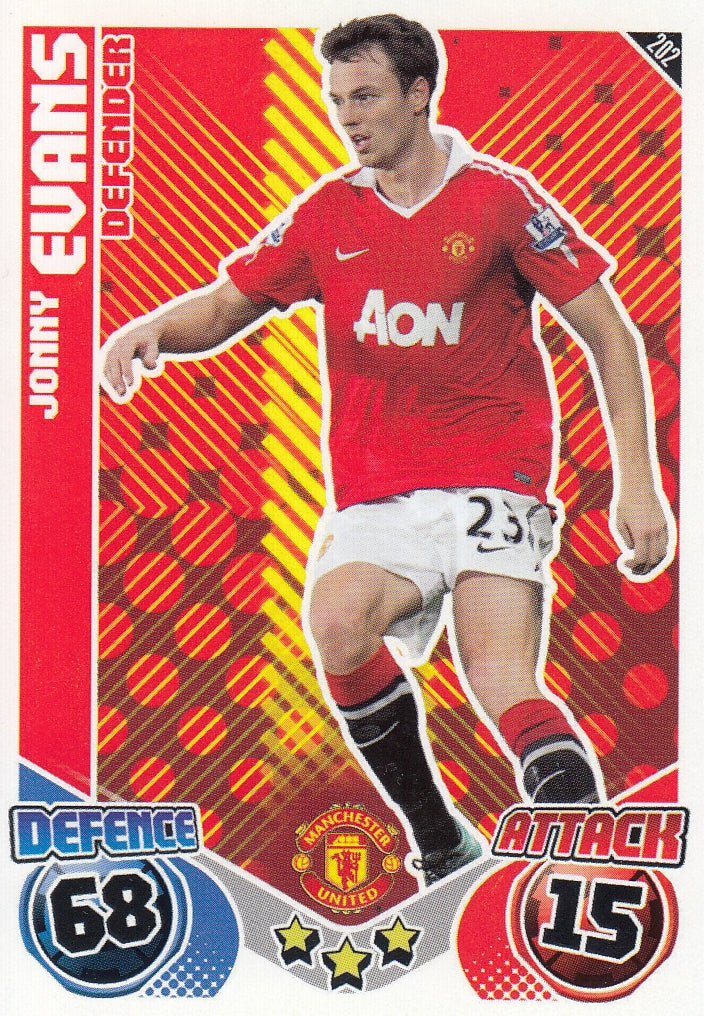 202. JONNY EVANS - MANCHESTER UNITED