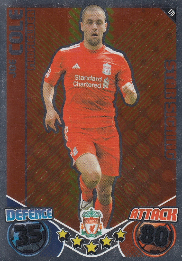 170. JOE COLE - LIVERPOOL - STAR SIGNING