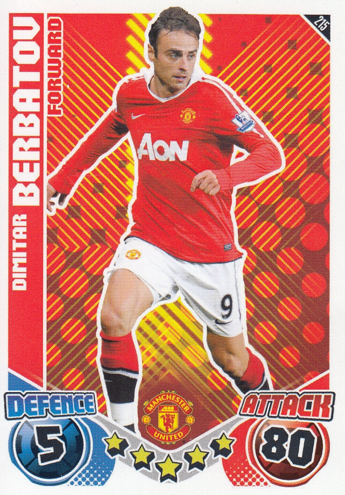 215. DIMITAR BERBATOV - MANCHESTER UNITED