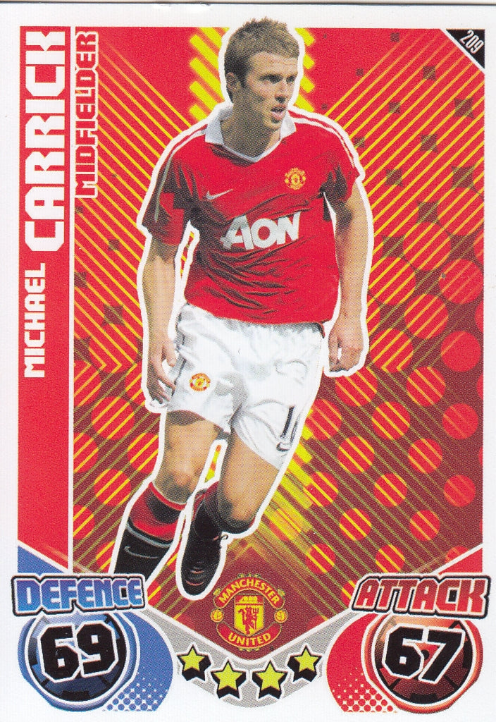 209. MICHAEL CARRICK - MANCHESTER UNITED