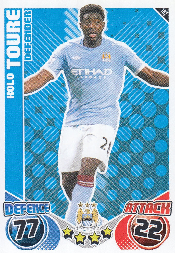 182. KOLO TOURE - MANCHESTER CITY