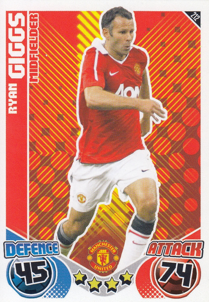 212. RYAN GIGGS - MANCHESTER UNITED