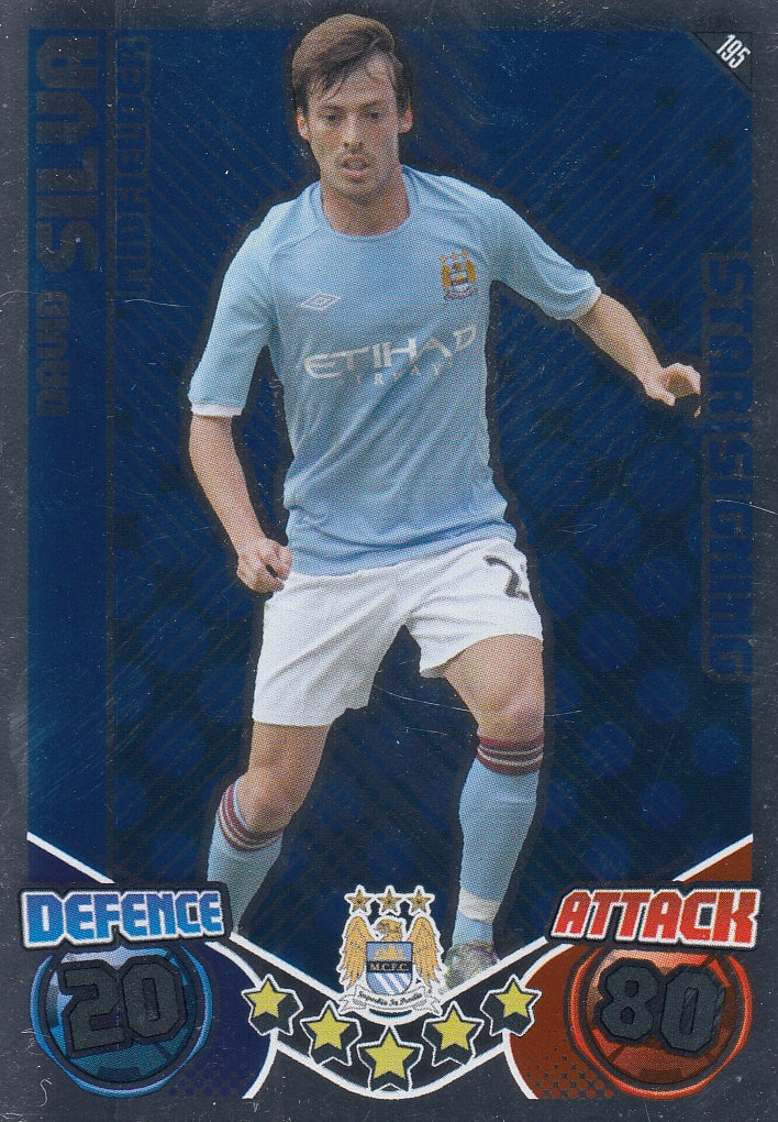 195. DAVID SILVA - MANCHESTER CITY- STAR SIGNING