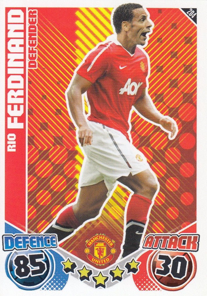 204. RIO FERDINAND - MANCHESTER UNITED