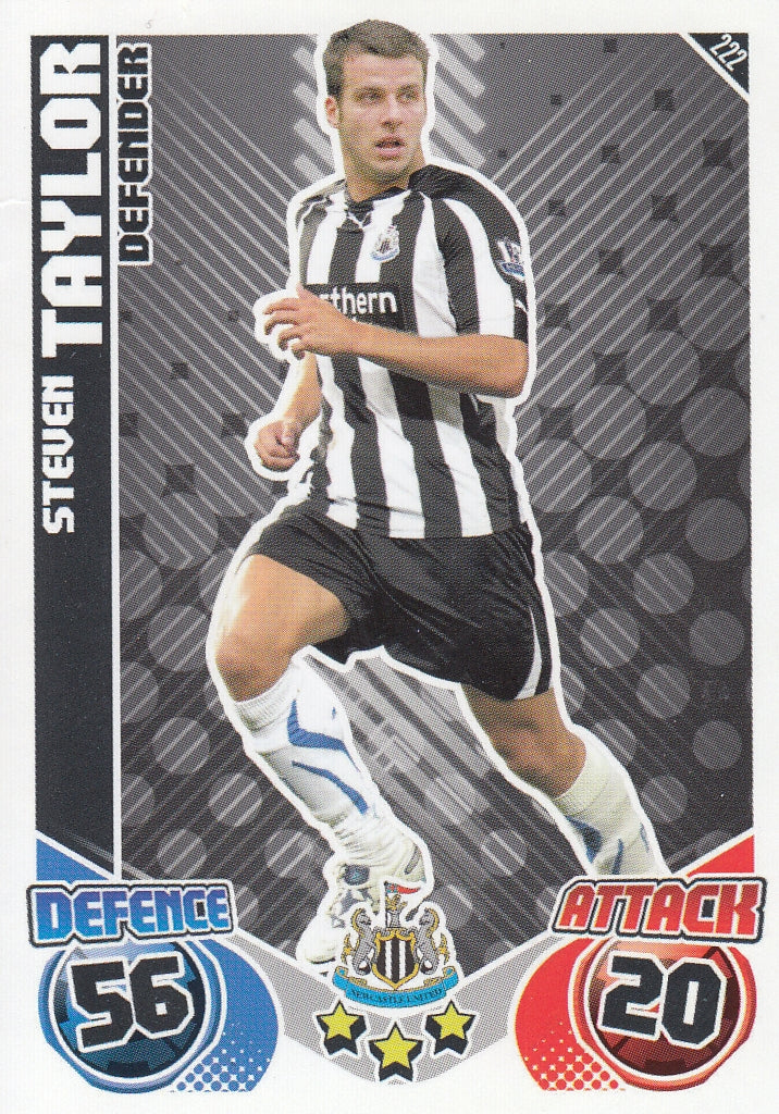 222. STEVEN TAYLOR - NEWCASTLE UNITED