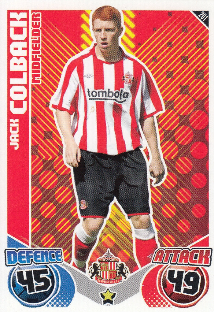 261. JACK COLBACK - SUNDERLAND