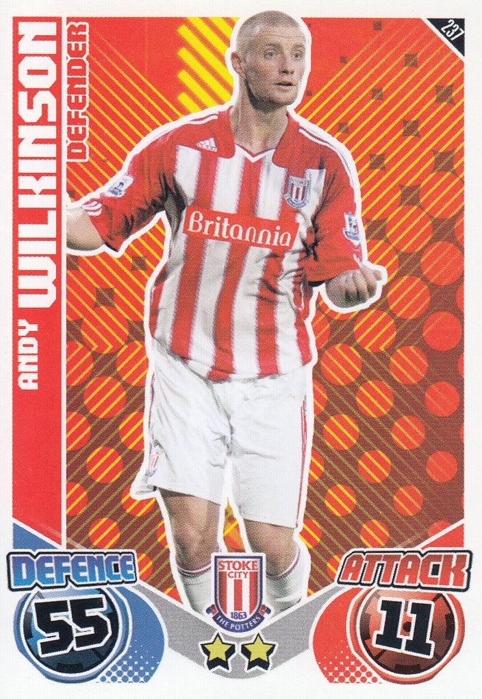 237. ANDY WILKINSON - STOKE CITY
