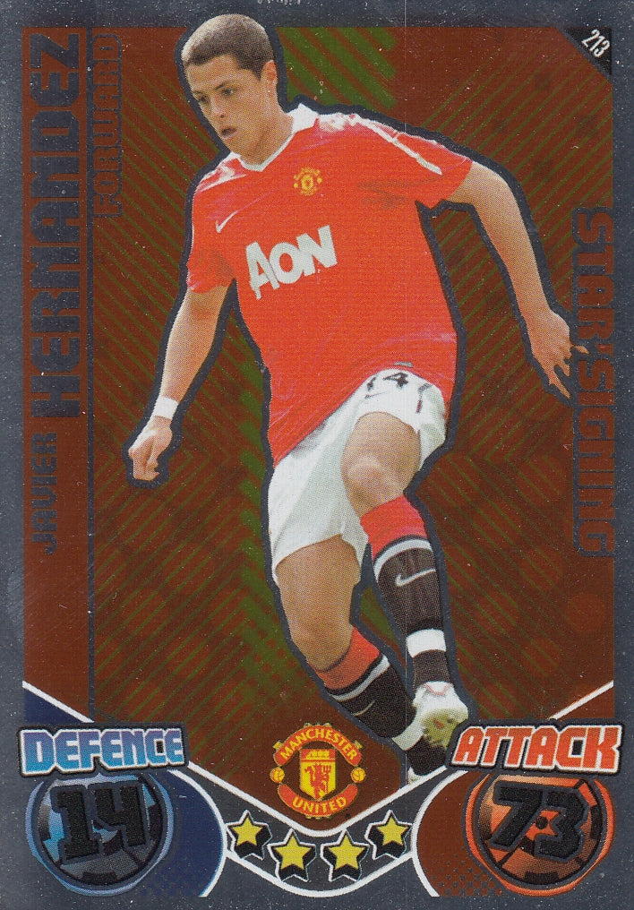 213. JAVIER HERNANDEZ - MANCHESTER UNITED - STAR SIGNING