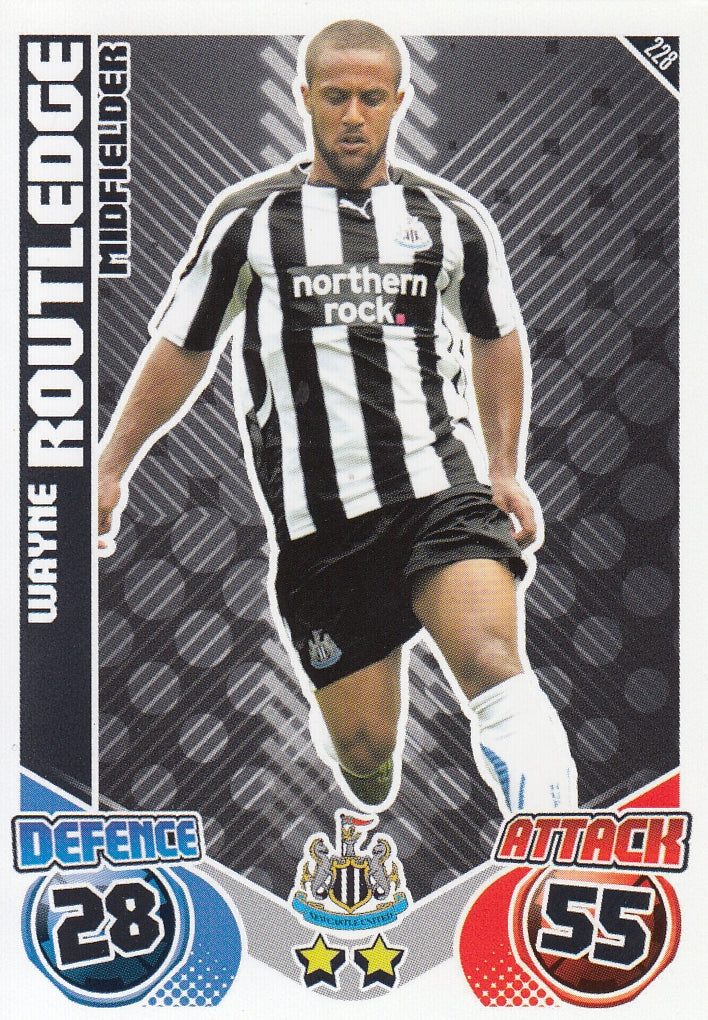 228. WAYNE ROUTLEDGE - NEWCASTLE UNITED