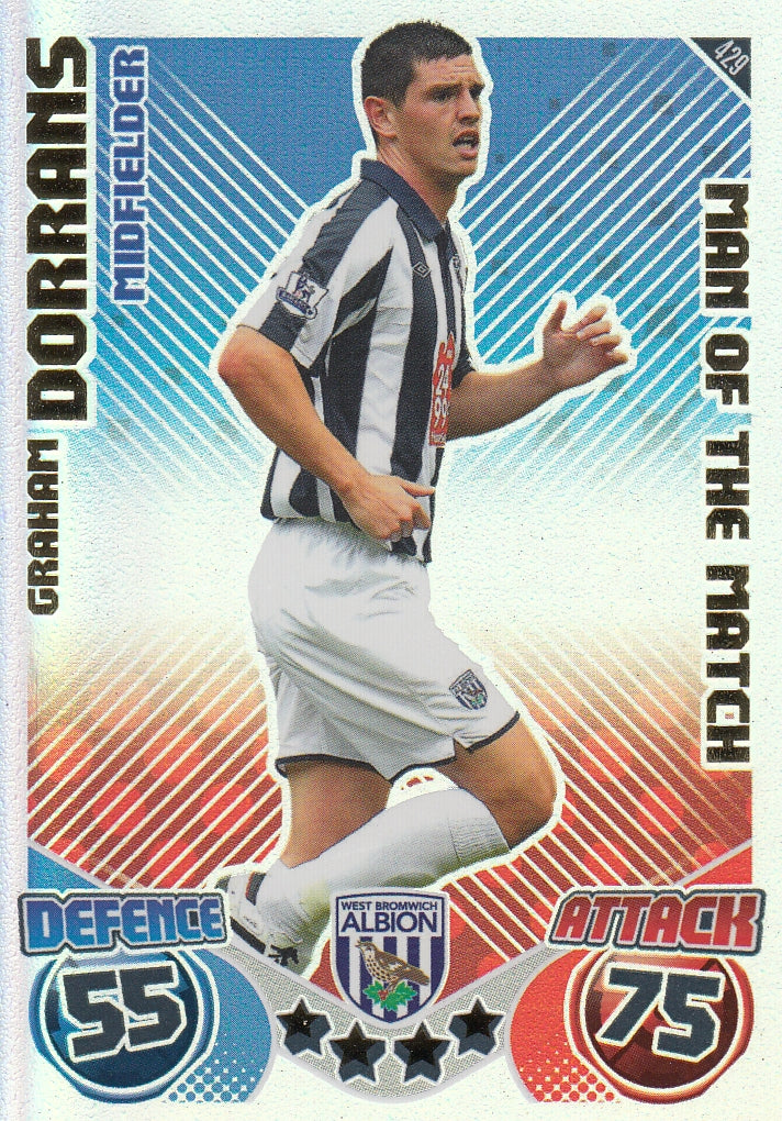 429. GRAHAM DORRANS - WEST BROMWICH ALBION - MAN OF THE MATCH