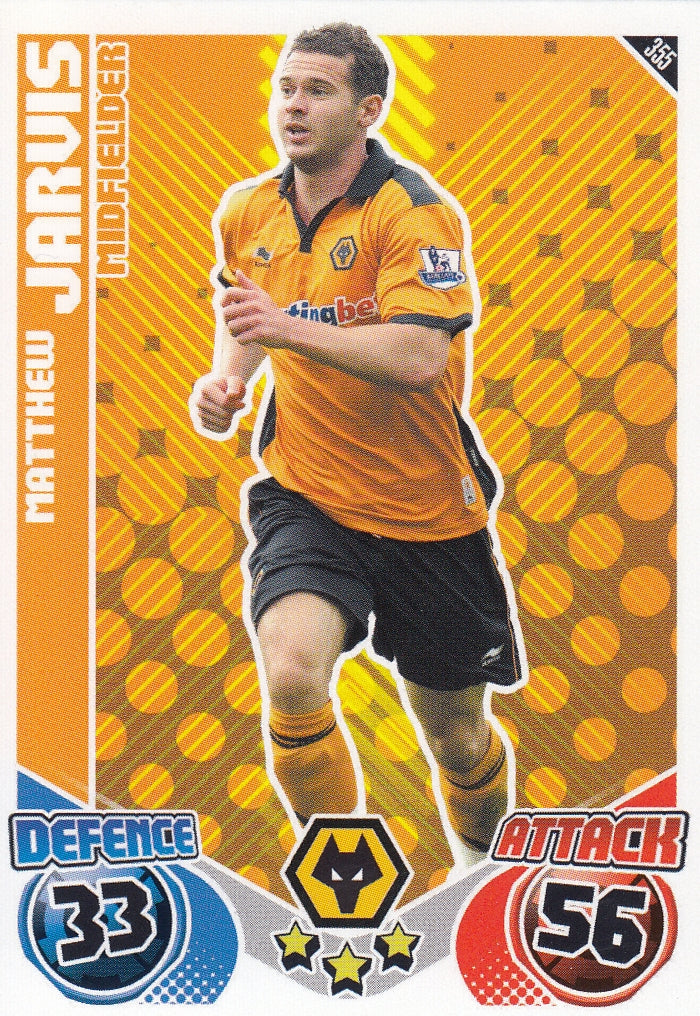 355. MATTHEW JARVIS - WOLVERHAMPTON WANDERERS