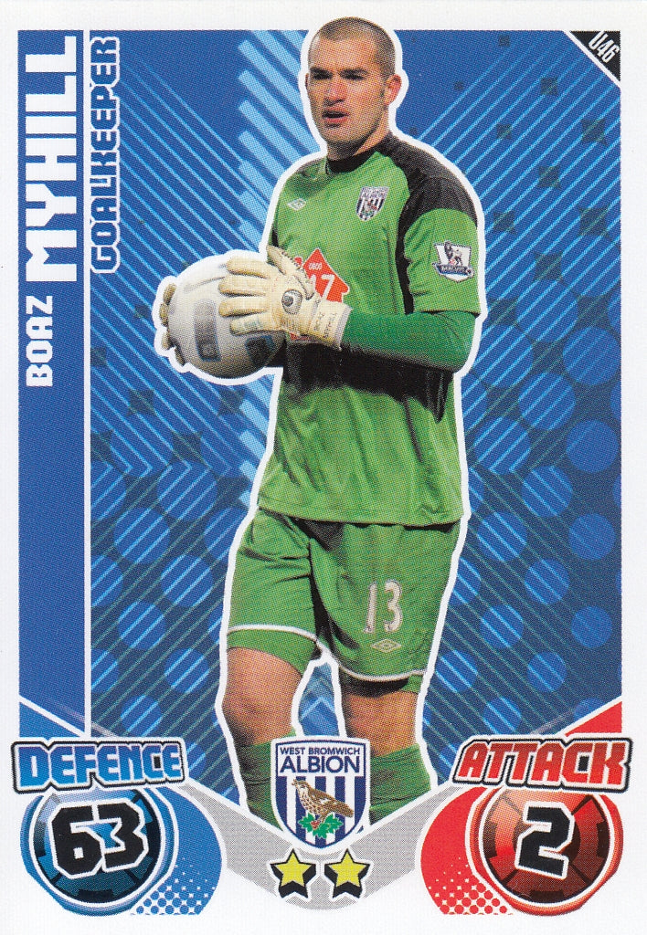 U046. BOAZ MYHILL - WEST BROMWICH ALBION