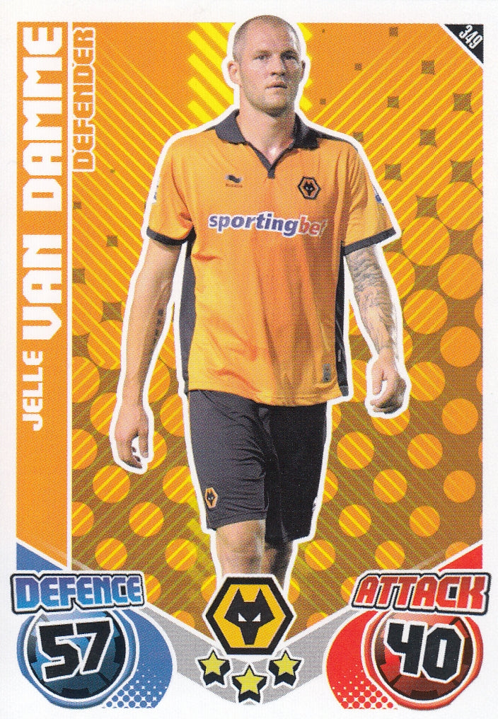 349. JELLE VAN DAMME - WOLVERHAMPTON WANDERERS