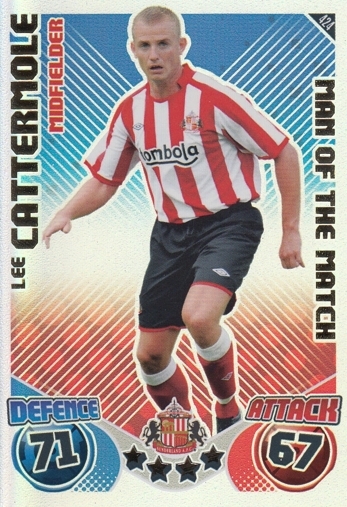 424. LEE CATTERMOLE - NEWCASTLE UNITED - MAN OF THE MATCH