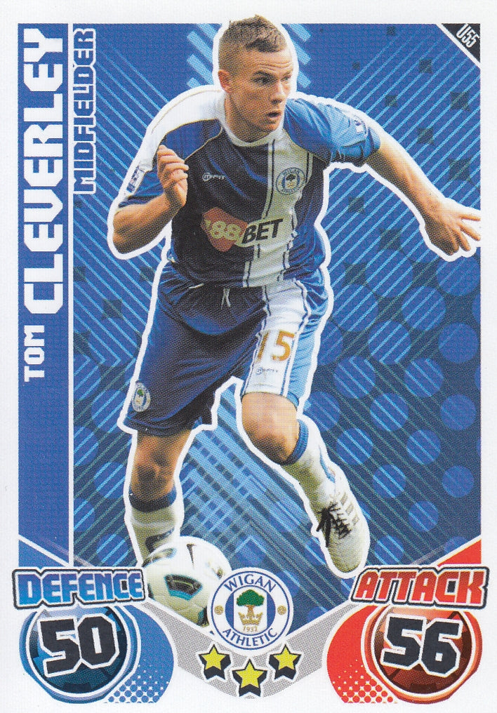 U055. TOM CLEVERLEY - WIGAN