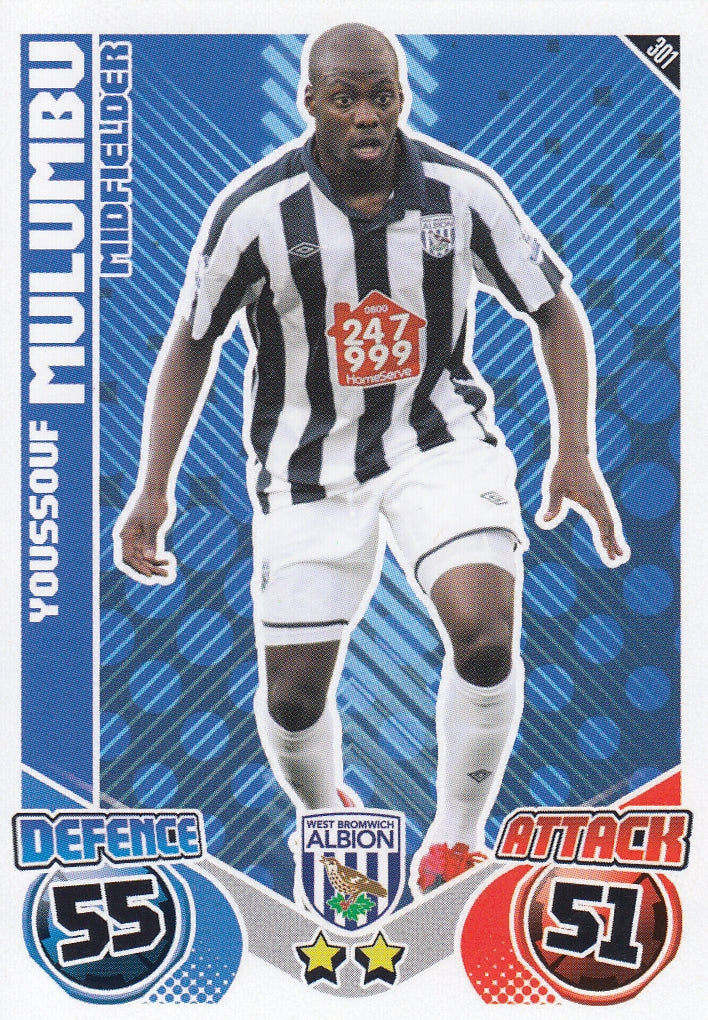 301. YOUSSOUF MULUMBU - WEST BROMWICH ALBION