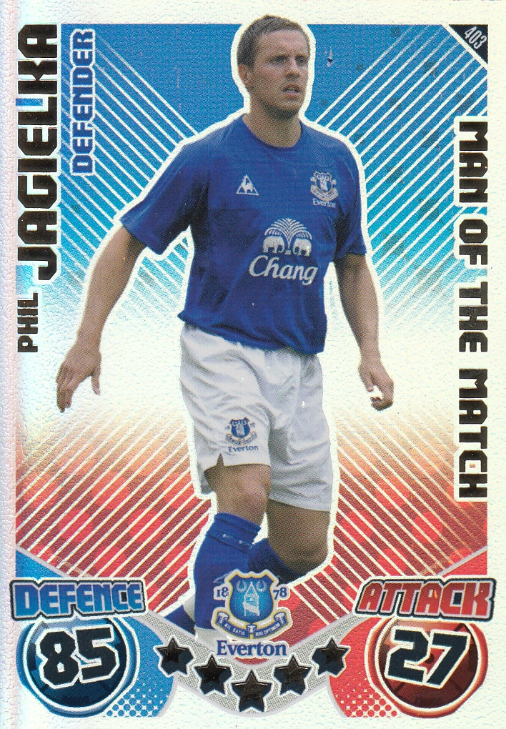 403. PHIL JAGIELKA - EVERTON - MAN OF THE MATCH