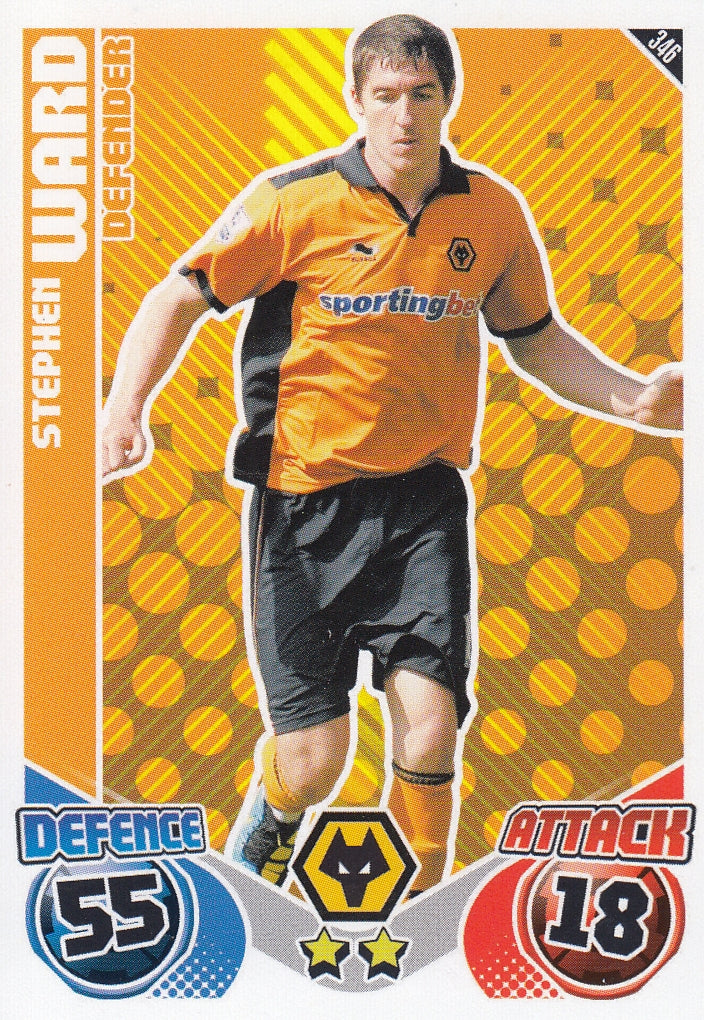 346. STEPHEN WARD - WOLVERHAMPTON WANDERERS