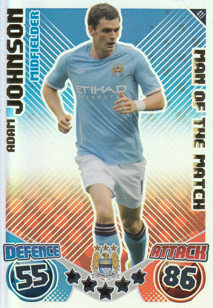 411. ADAM JOHNSON - MANCHESTER CITY - MAN OF THE MATCH