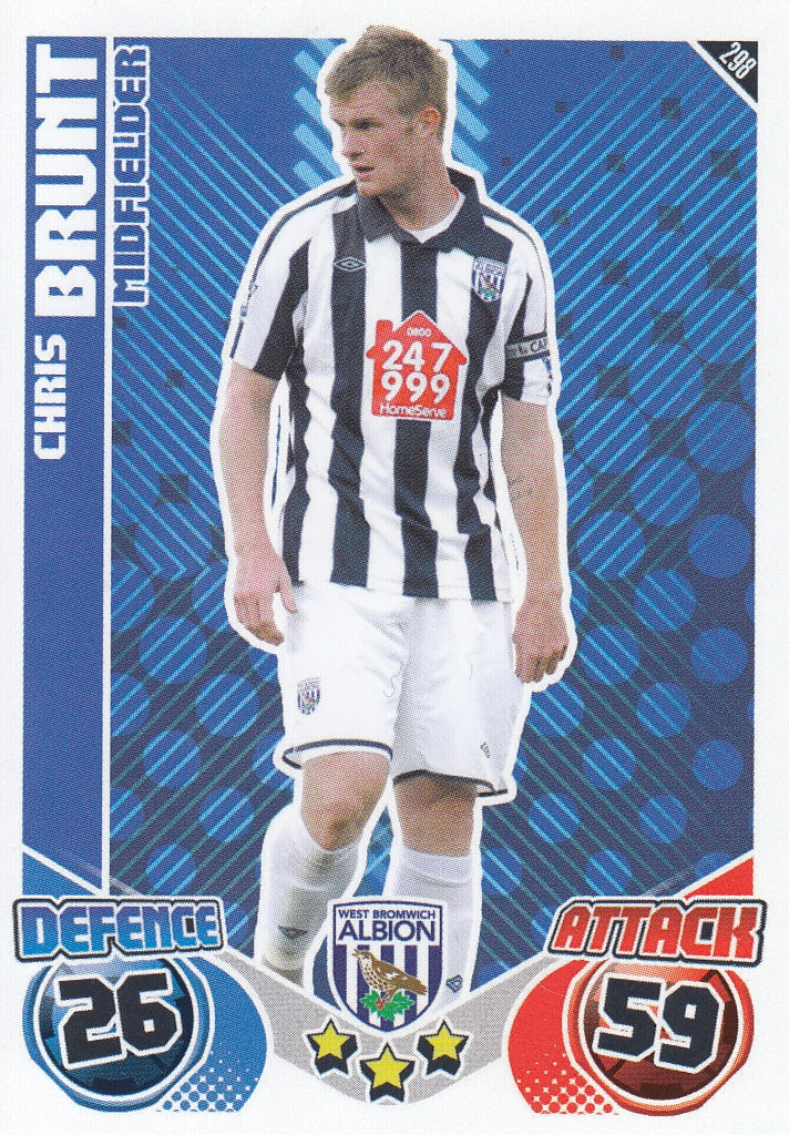 298. CHRIS BRUNT - WEST BROMWICH ALBION
