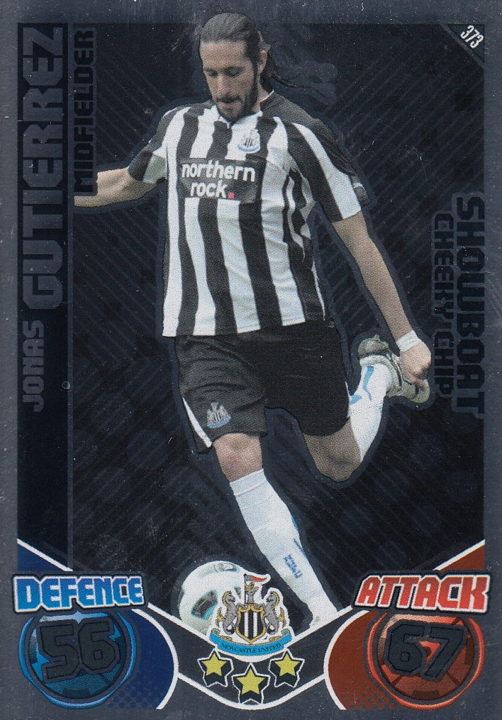 373. JONAS GUTIERREZ - NEWCASTLE UNITED - SHOWBOAT