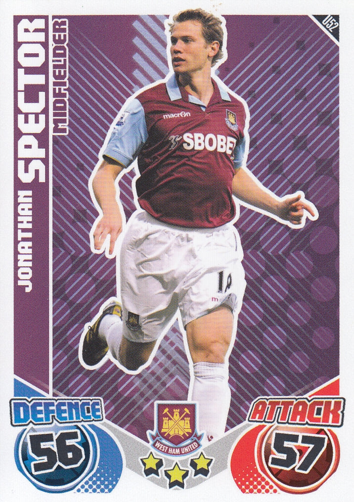 U052. JONATHAN SPECTOR - WEST HAM UNITED