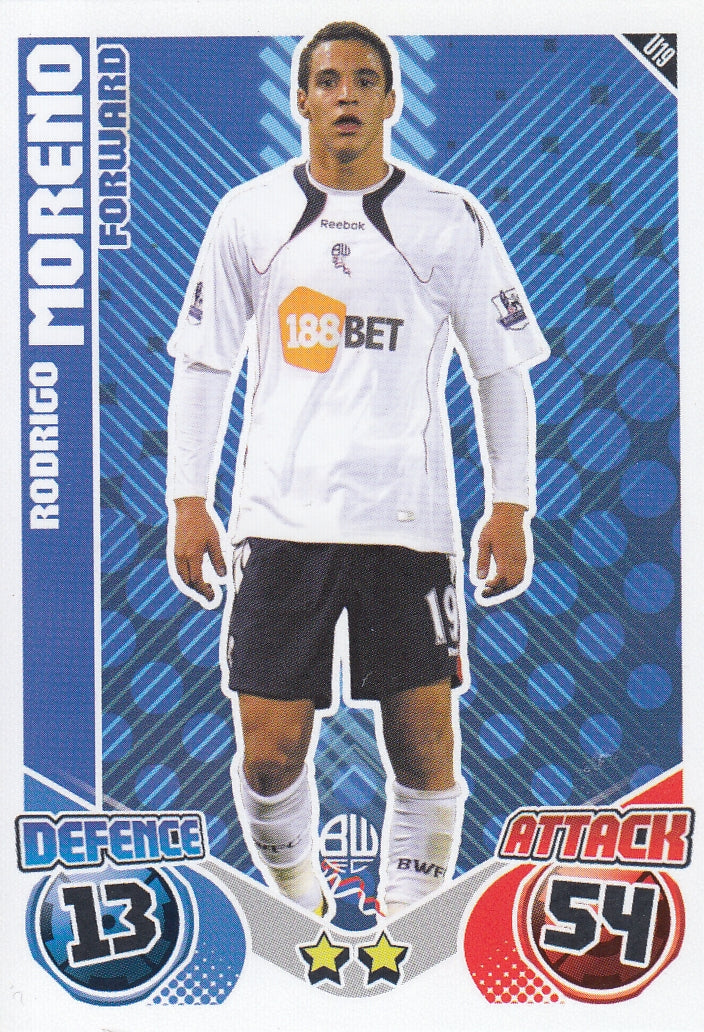 U019. RODRIGO MORENO - BOLTON WANDERERS