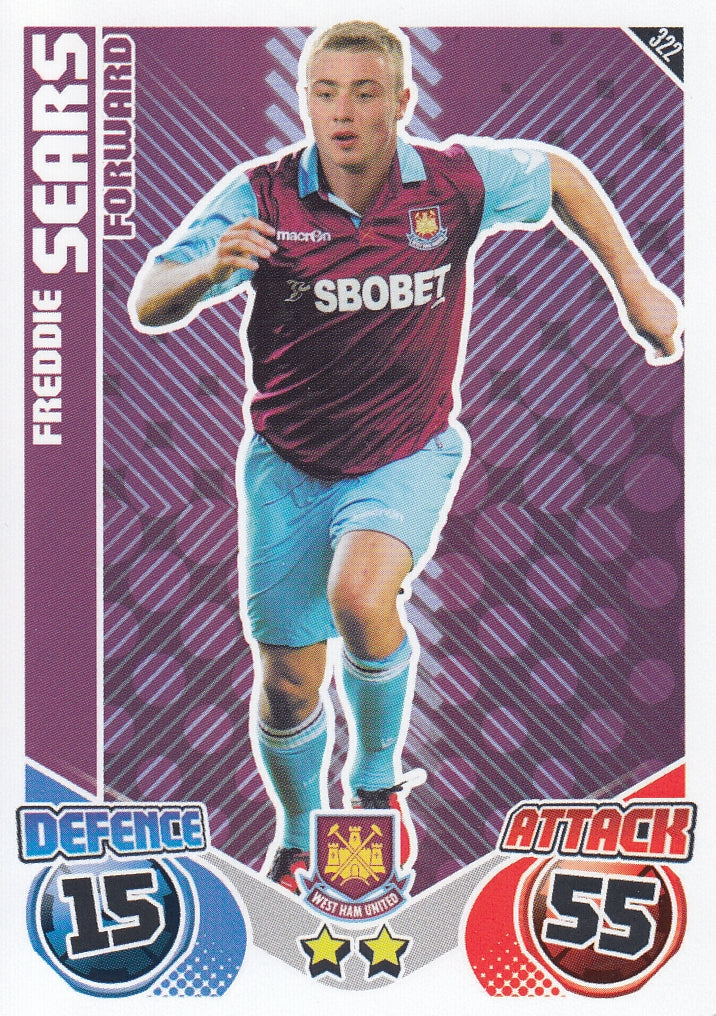 322. FREDDIE SEARS - WEST HAM UNITED