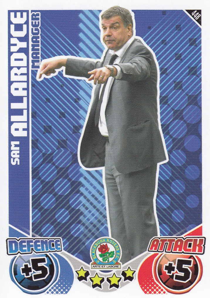 448. SAM ALLARDYCE - BLACKBURN ROVERS