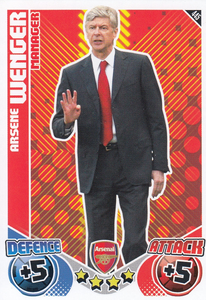 445. ARSÈNE WENGER - ARSENAL - MANAGER