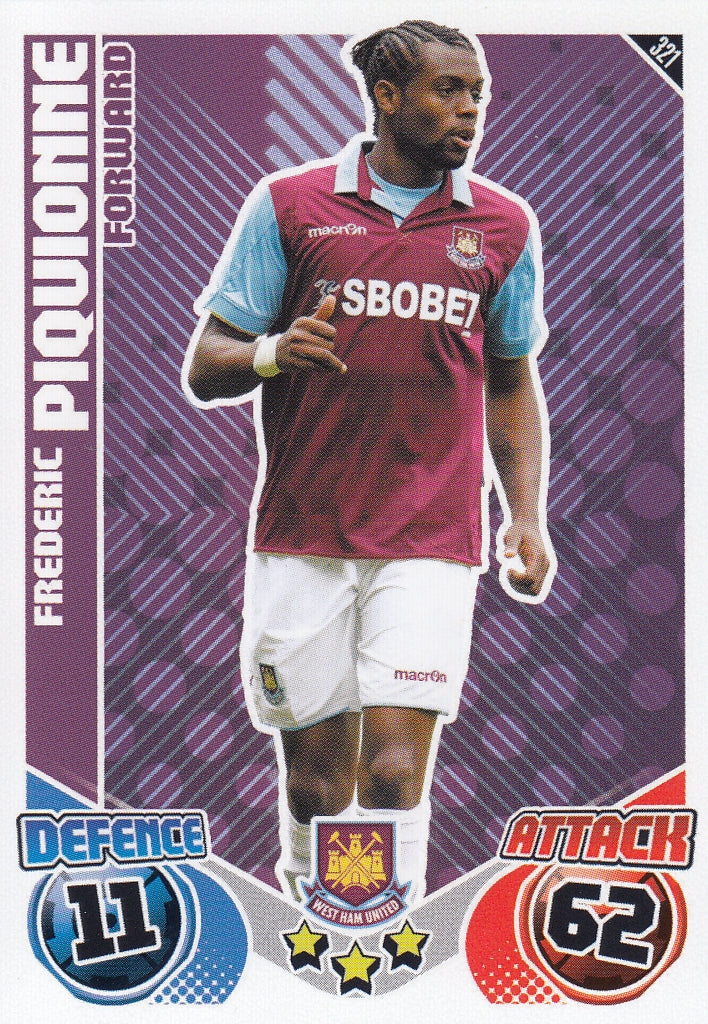 321. FREDERIC PIQUIONNE - WEST HAM UNITED