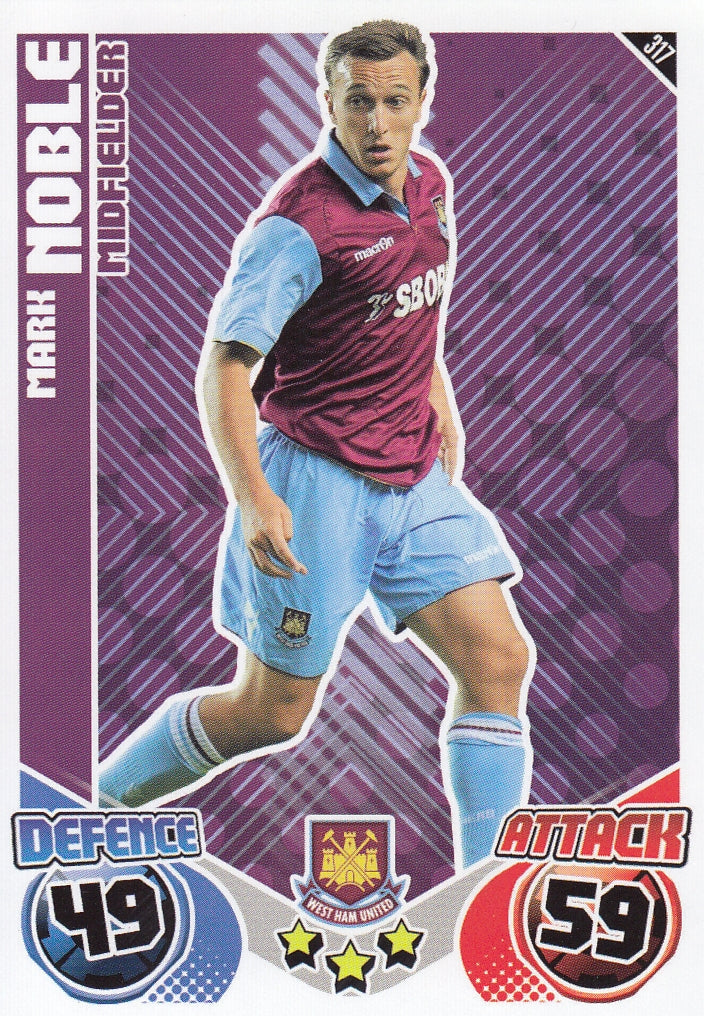 317. MARK NOBLE - WEST HAM UNITED