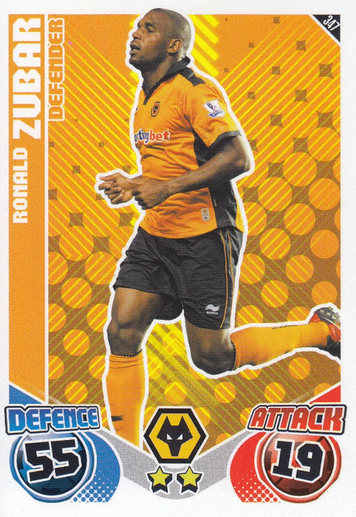 347. RONALD ZUBAR - WOLVERHAMPTON WANDERERS