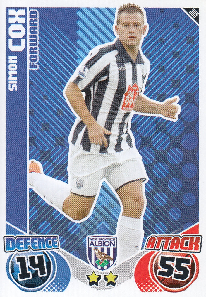 305. SIMON COX - WEST BROMWICH ALBION