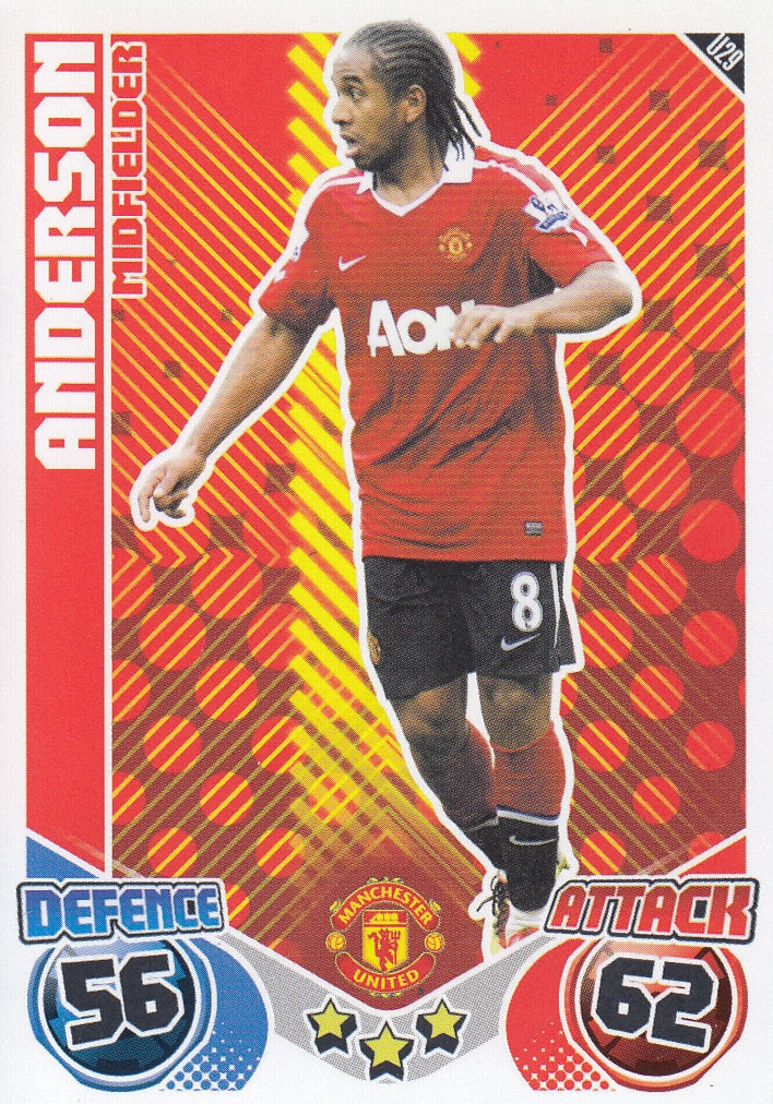 U029. ANDERSON - MANCHESTER UNITED