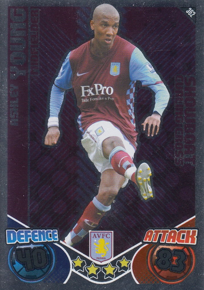 362. ASHLEY YOUNG - ASTON VILLA - SHOWBOAT